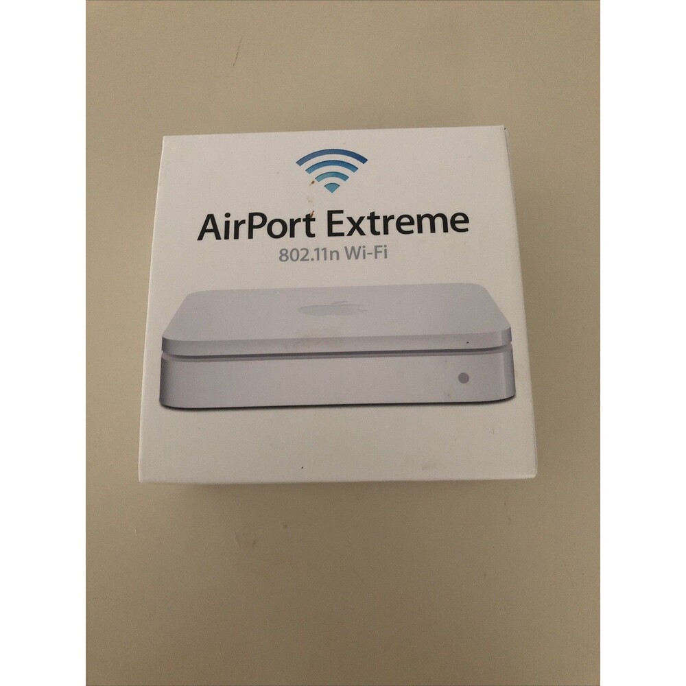 Apple Airport Extreme 802.11n WiFi MC340LL/A‎ Model A1354 New Open Box Tested